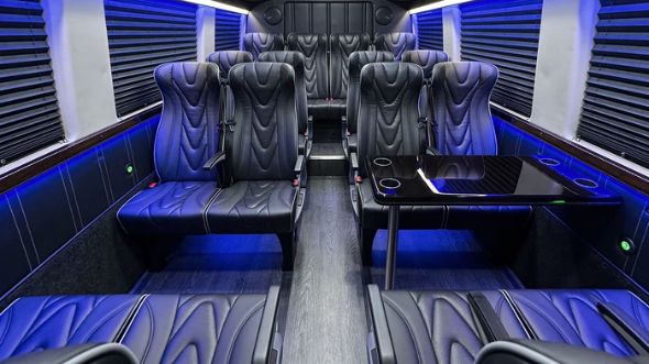 20 passenger sprinter van interior lakeland