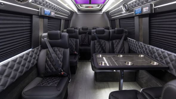 lakeland 15 passenger sprinter van interior