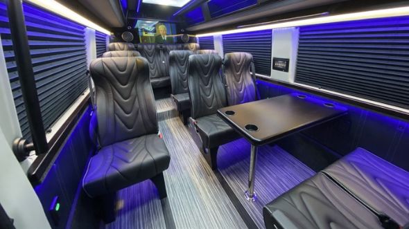lakeland 18 passenger sprinter van interior