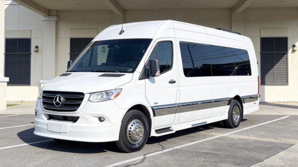 lakeland wedding sprinter van rental