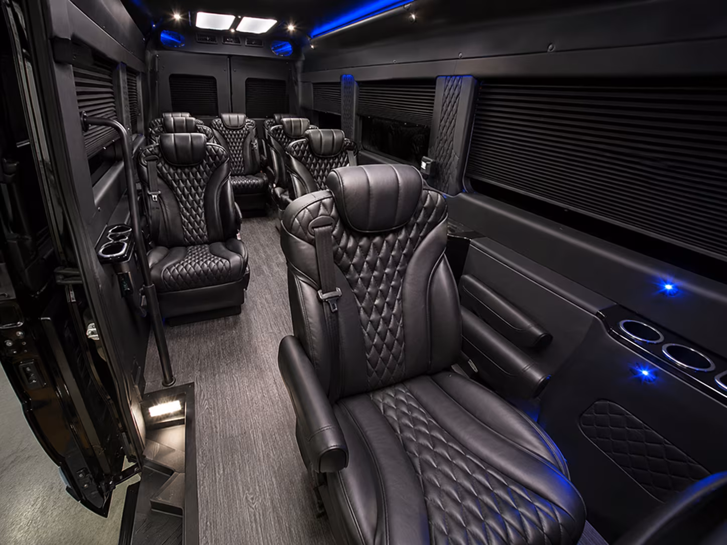 10 passenger sprinter van inside
