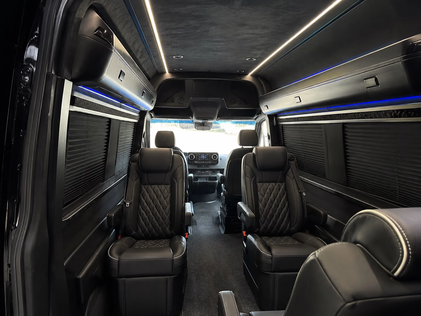 8 passenger sprinter van inside
