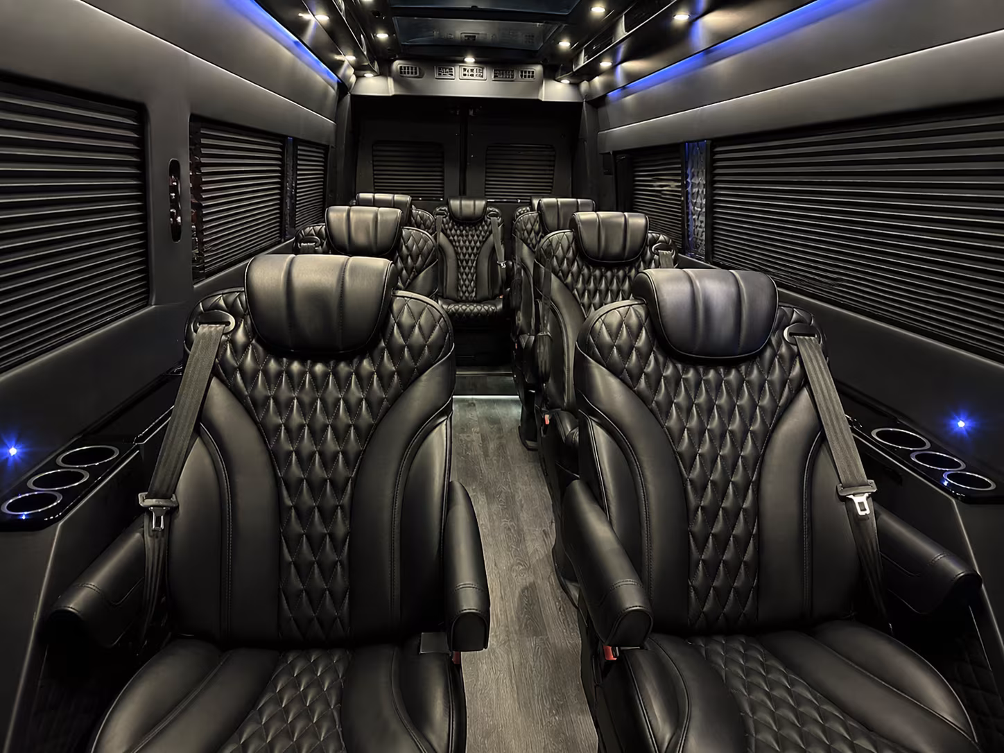 lakeland 18 passenger sprinter van inside