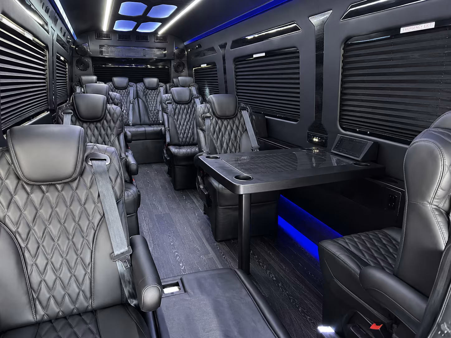 lakeland 20 passenger sprinter van inside