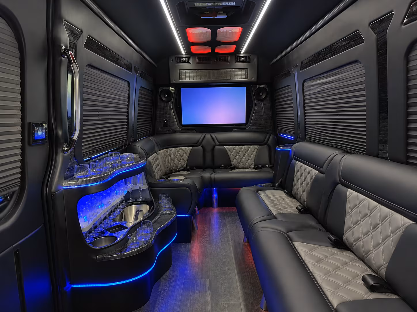 lakeland sprinter limousine inside