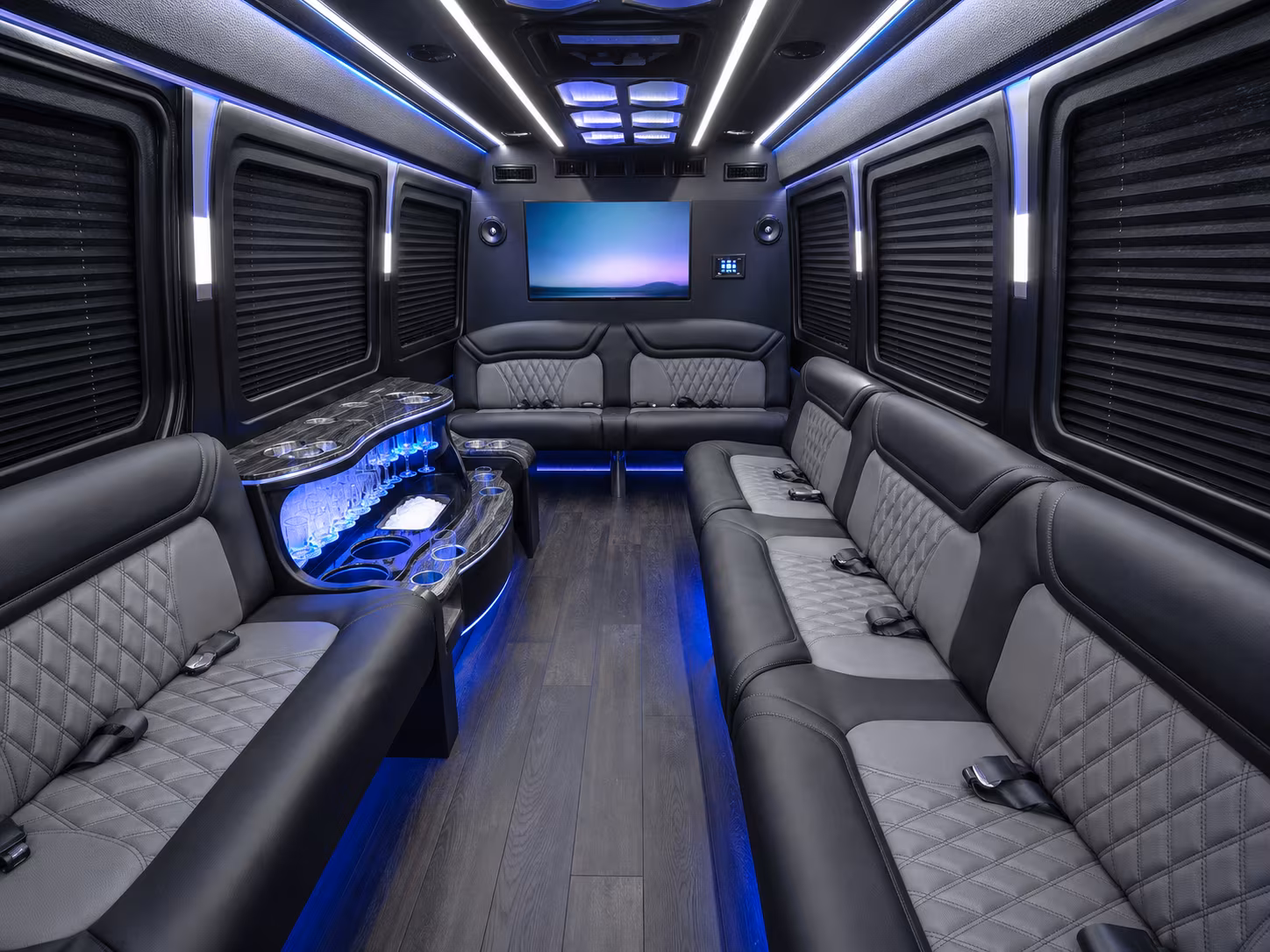 lakeland sprinter limousine interior